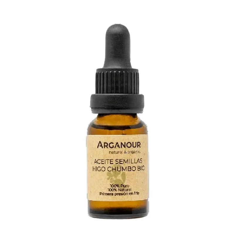 Arganour Aceite Vegetal Aceite De Semillas De Higo Chumbo, 15 Ml