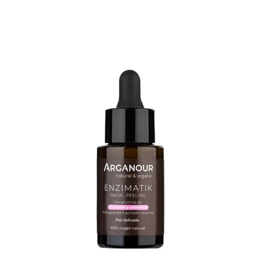 Arganour Facial Enzimatik - Peeling Facial Con Enzimas De Granada Y Calabaza, 30 Ml