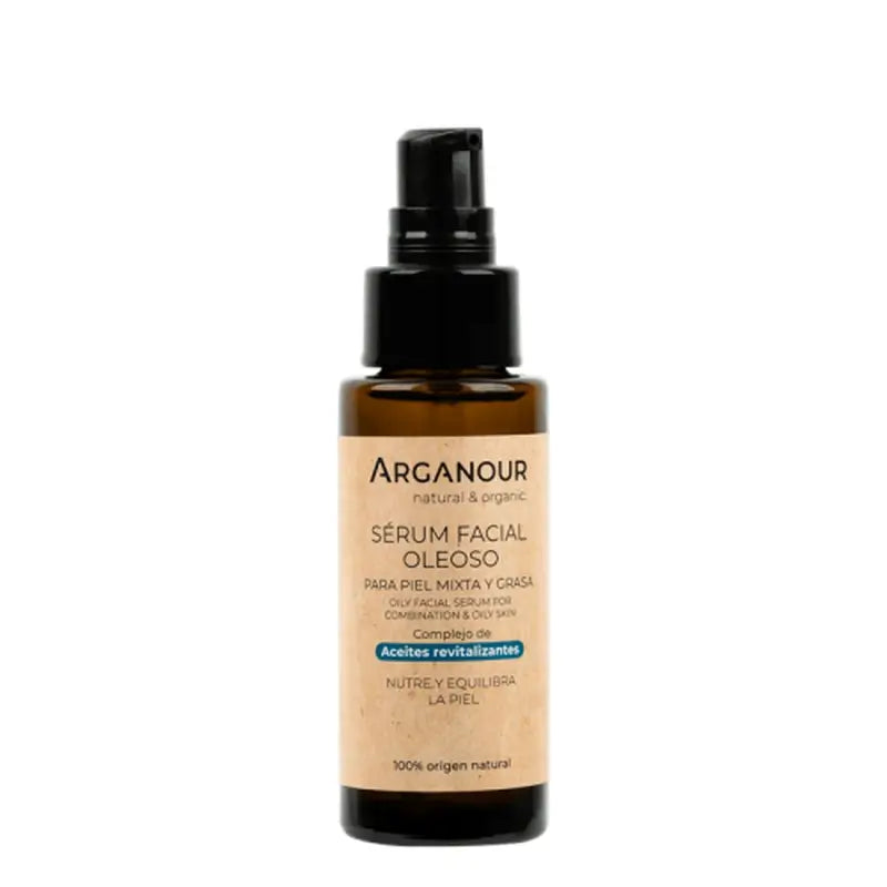 Arganour Facial Sérum Facial Nutritivo Piel Grasa/Mixta, 50 Ml