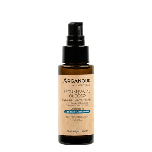 Arganour Facial Sérum Facial Nutritivo Piel Grasa/Mixta, 50 Ml