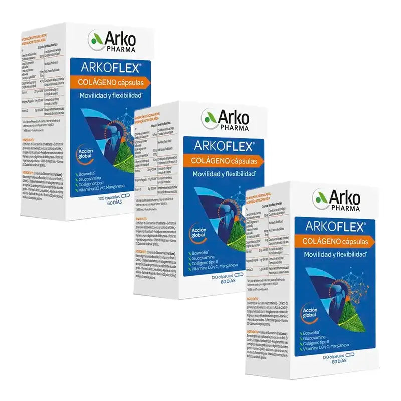Arkopharma Arkoflex Articulaciones, 3X120 Cápsulas