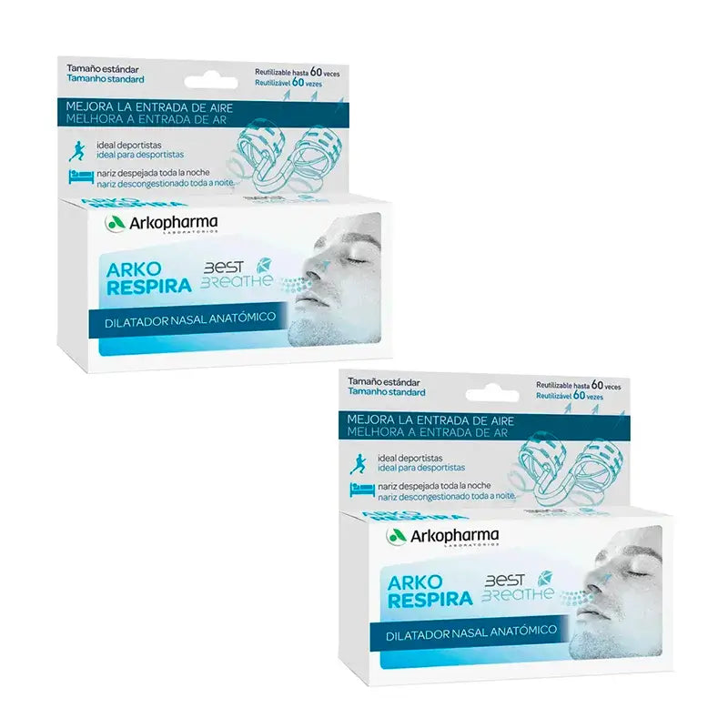 Arkopharma Arkorespira Dilatador Nasal, 2 Unidades