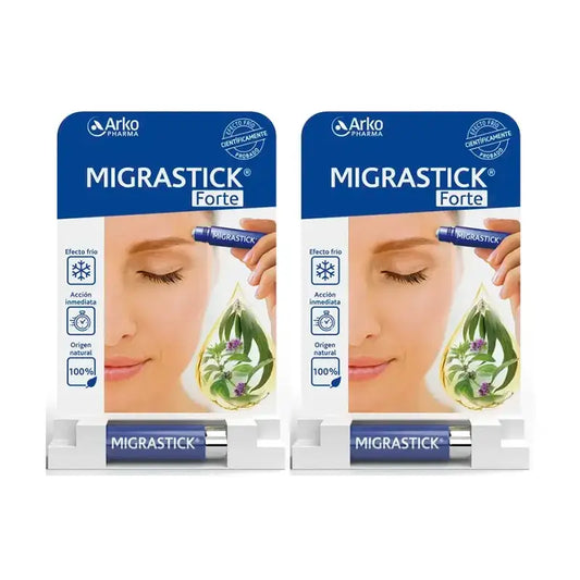 Arkopharma Migrastick Forte Roll-On Dolor De Cabeza 2X3Ml