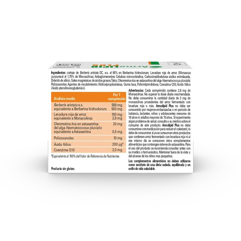Armolipid Plus Colesterol, 2 x 30 comprimidos