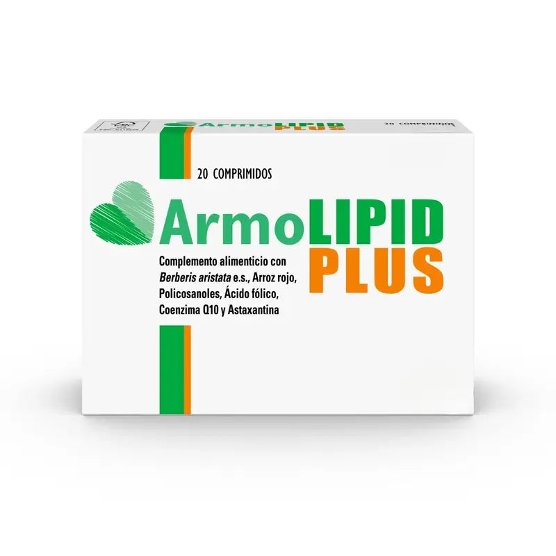 Armolipid Plus Control Colesterol Y Triglicéridos, 20 Cápsulas
