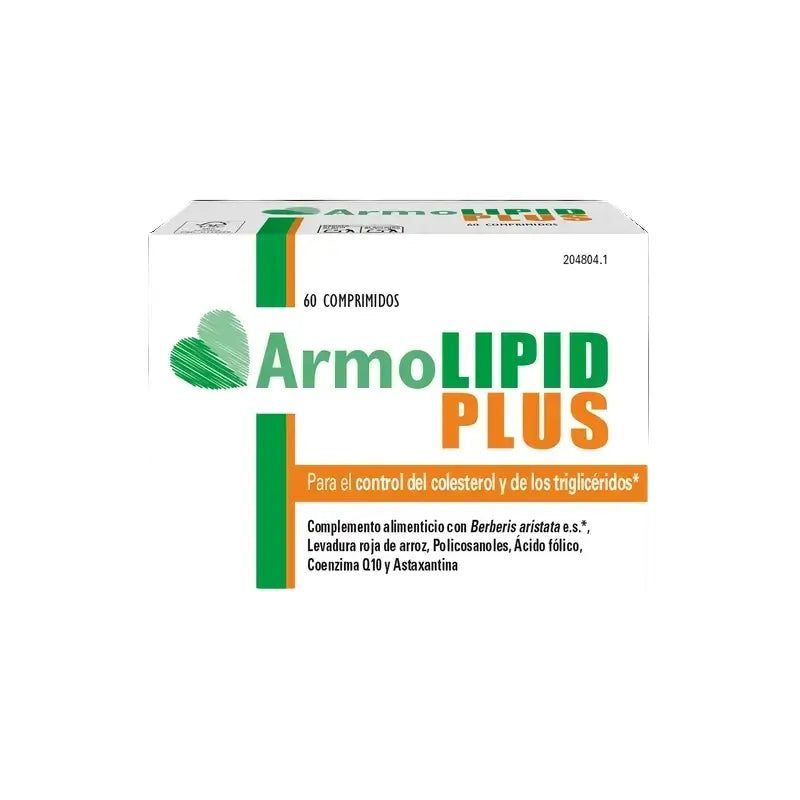 Armolipid Plus Control Colesterol Y Triglicéridos, 60 Cápsulas