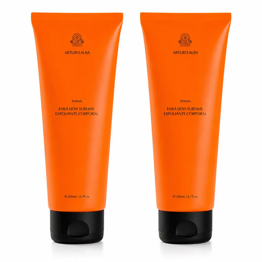 Arturo Alba Emulsión Sublime Exfoliante Corporal, 200 Ml , pack 2