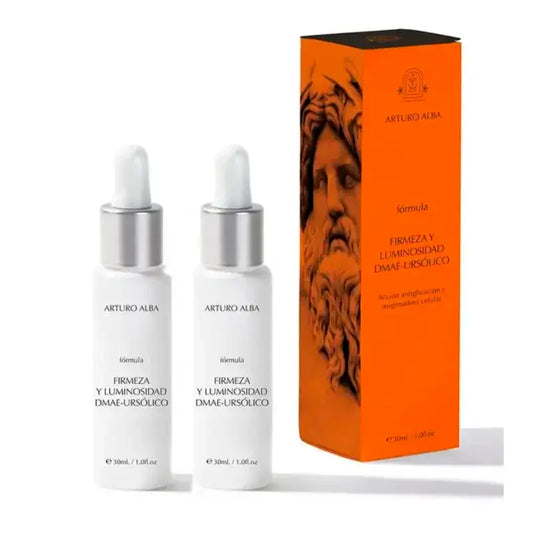 Arturo Alba Formula Firmeza Y Luminosidad Dmae-Ursolico, Pack 2 x 30Ml
