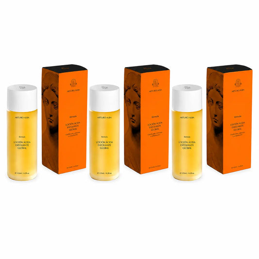 Arturo Alba Formula Loción Ácida Exfoliante Global 125Ml , pack 3