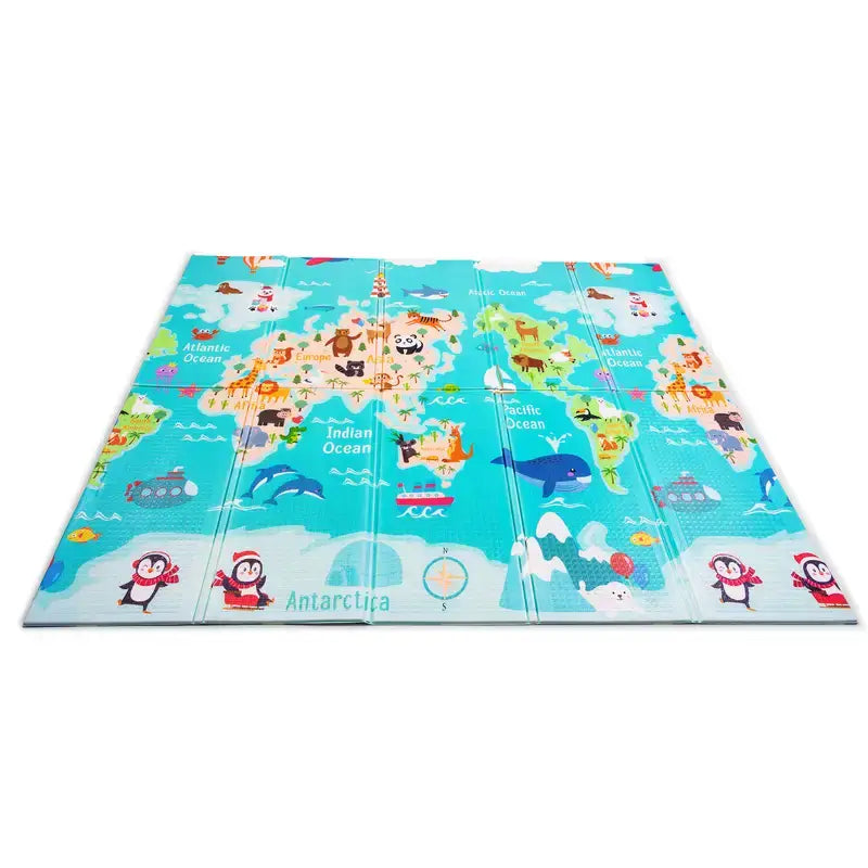 Asalvo Alfombra De Juego Plegable Xxl Mundo-Park 200X180