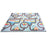 Asalvo Alfombra De Juego Plegable Xxl Mundo-Park 200X180