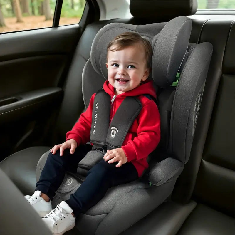 Asalvo Silla De Auto 76-150 Cms Nomada Pro Gris S/Isofix