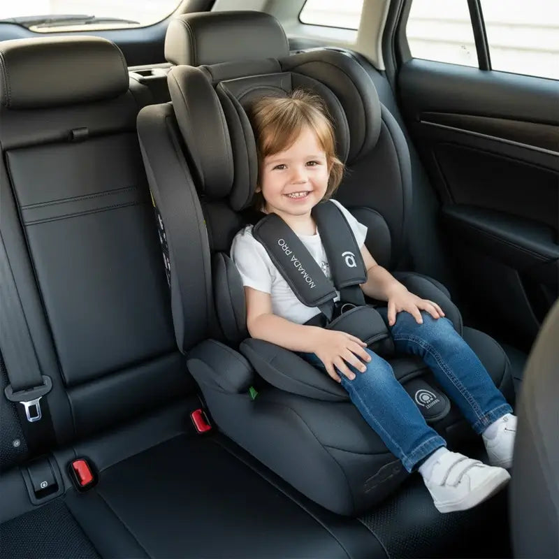 Asalvo Silla De Auto 76-150 Cms Nomada Pro Gris S/Isofix