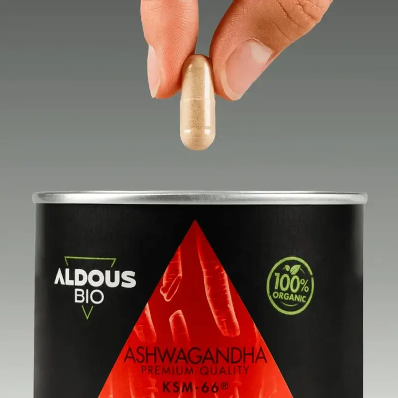 Aldous Ashwagandha Ksm-66 Ecológica, 600 mg