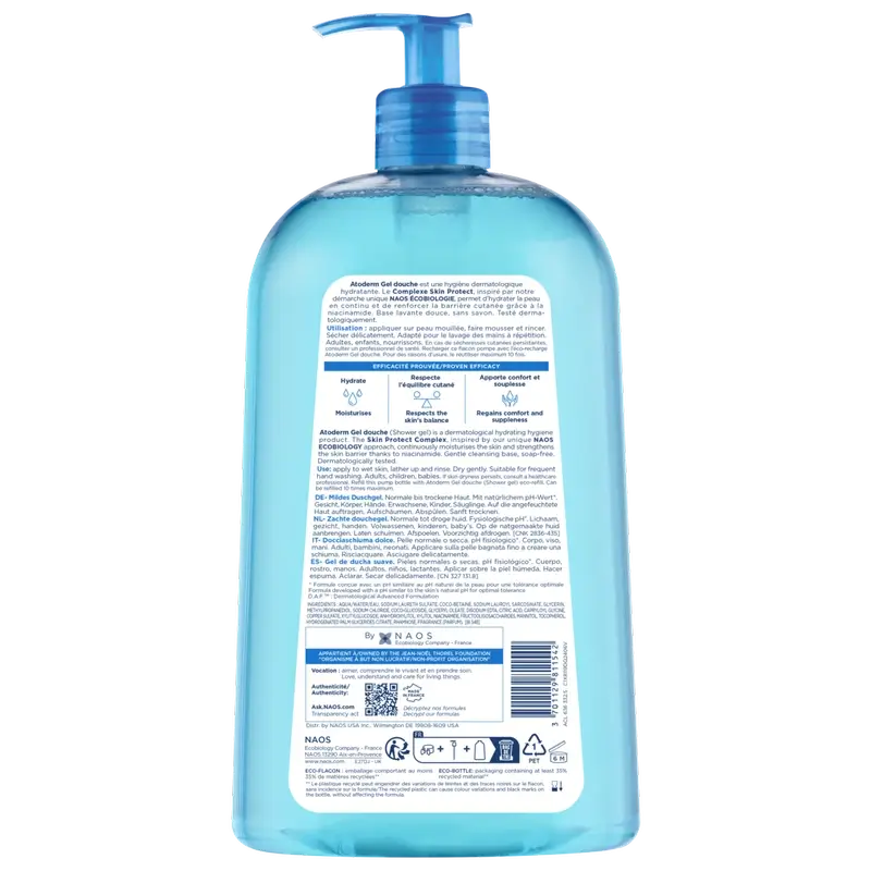 BIODERMA  Atoderm Gel de Ducha 1 Litro