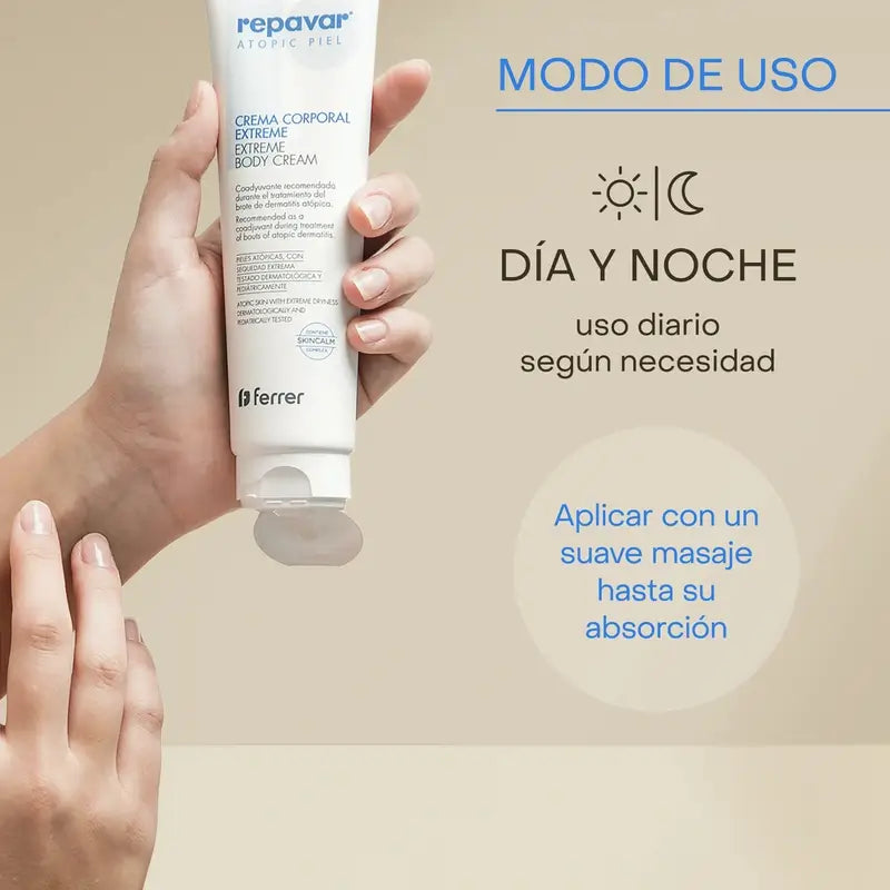 Repavar Crema Corporal Piel Atopic Extreme 150 ml
