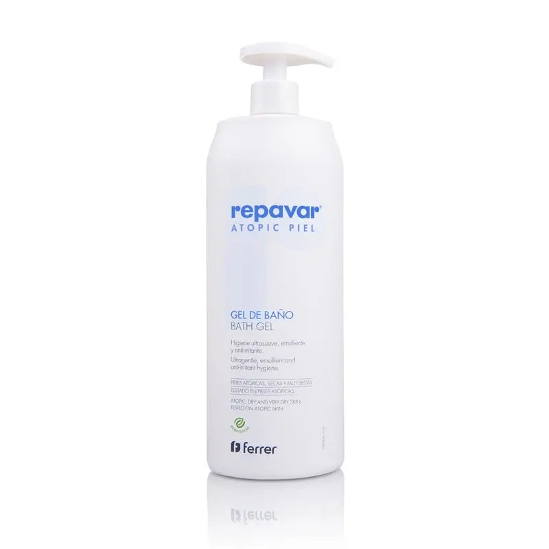 Repavar Atopic Piel Gel de Baño 750 ml