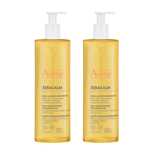 Avene Aceite Limpiador Xeracalm Ad , Pack 2 x750 ml