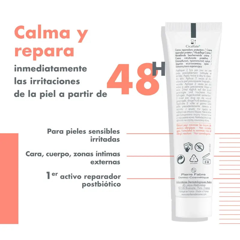 Avene Cicalfate Crema Reparadora 100 ml