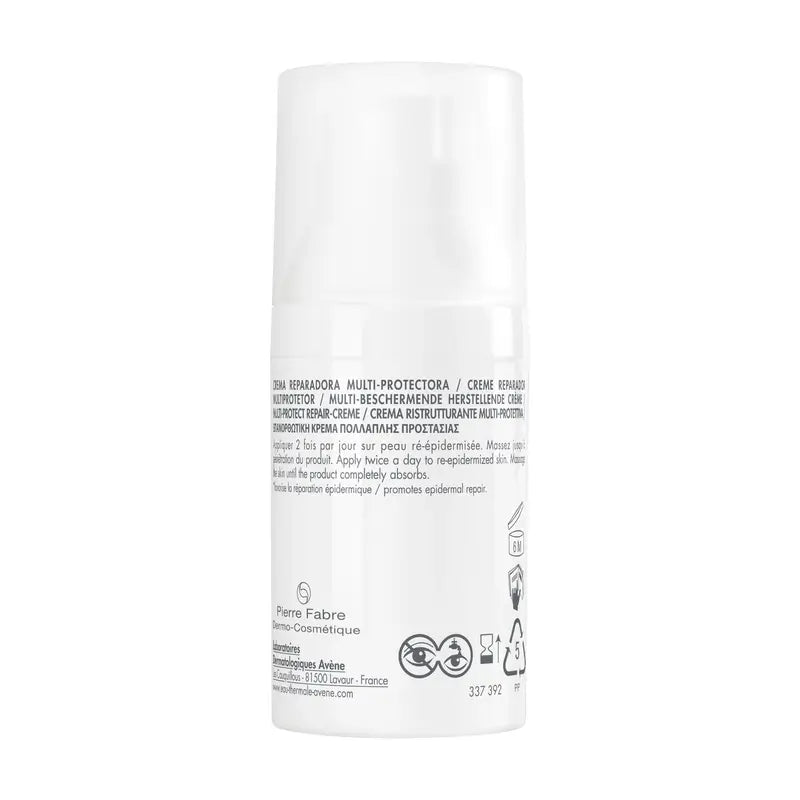 Avene Cicalfate + Crema Reparadora Multiprotectora Spf 50+, 30 ml