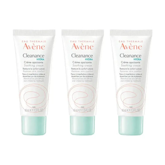 Avene Cleanance Hydra Crema, 3X40 Ml