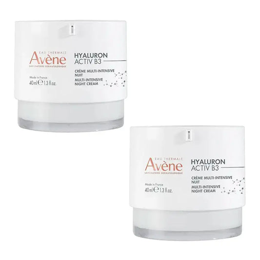 Avene Eau Thermale Hyaluron Activ B3 crema de noche, Pack 2 x 40 ml