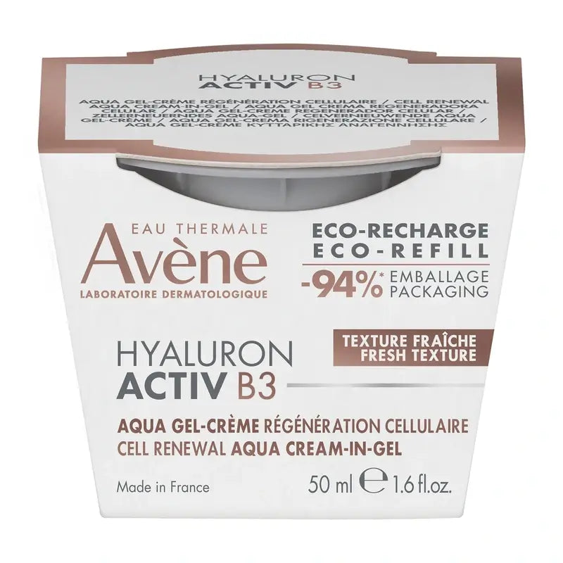 Avène Recarga Hyaluron Activ B3 Aqua gel-crema regeneradora celular, 50 ml