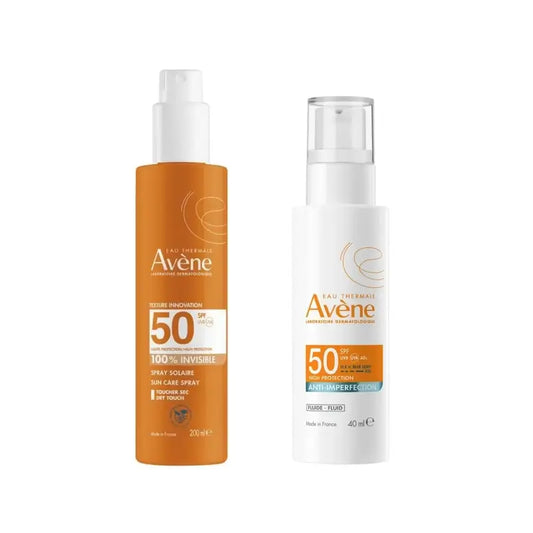 Avene Expert Antiimperfecciones Spf50 40 Ml + Spray Invisible Spf 50 200 Ml