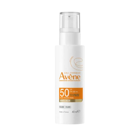 Avene Fluido Triple Eficacia Antiedad Hyaluron Uv Spf50, 40 ml