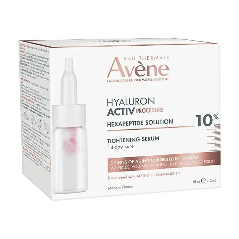 Avene Hyaluron Activ Procedure Sérum Tensor Efecto Lifting De 14 Días Con Hexapéptidos , 20 ml