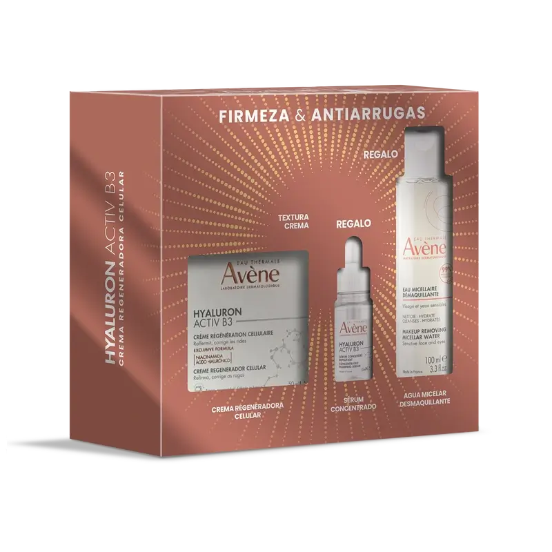 Avene Pack Cr Hyaluron 50 Ml + Agua Micelar 100Ml+ Serum 10Ml