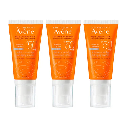 Avene  Crema Solar Spf 50+ Anti-Edad, 3 x  50 ml