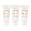 Avène  Solar Leche Mineral Pieles Intolerantes Spf 50+, 3 x 100 ml