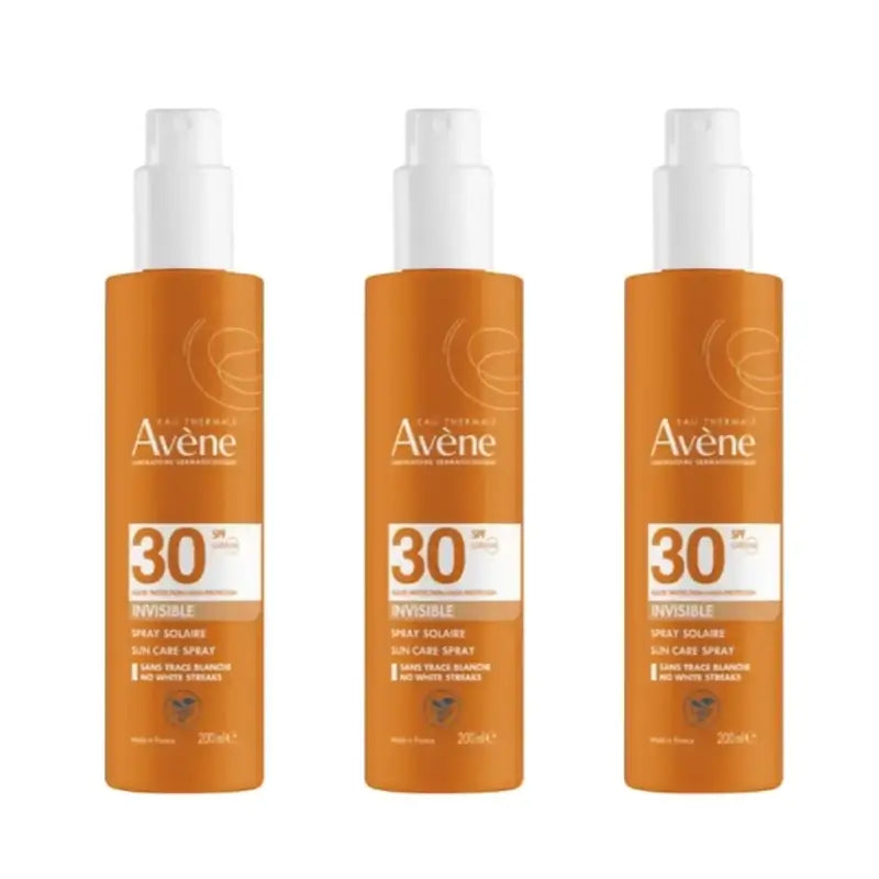 Avène  Solar Spray Spf 30, 3 x 200 ml