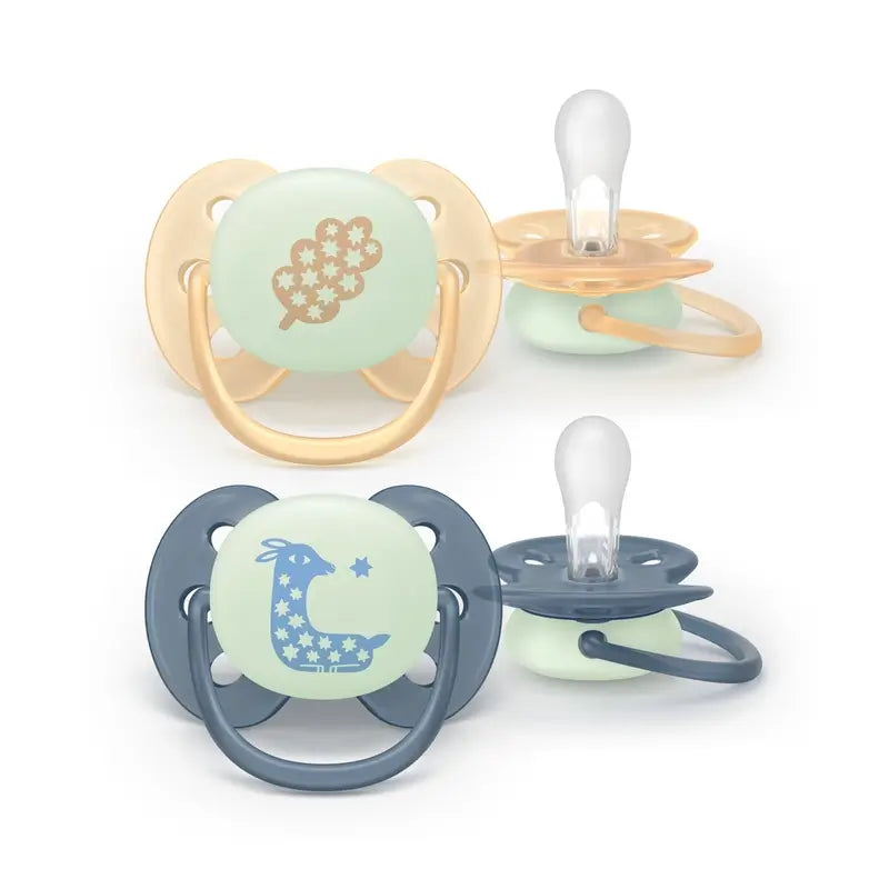Avent 2 Chupetes Ultra Soft Nocturno