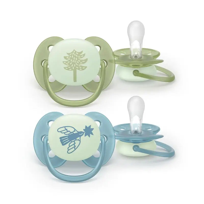 Avent 2 Chupetes Ultra Soft Nocturno