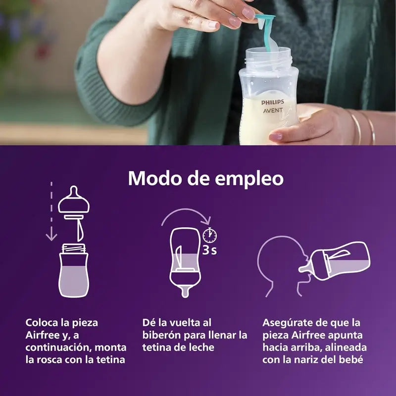 Avent Pack Natural Response Airfree 0-6Meses Scd657/11