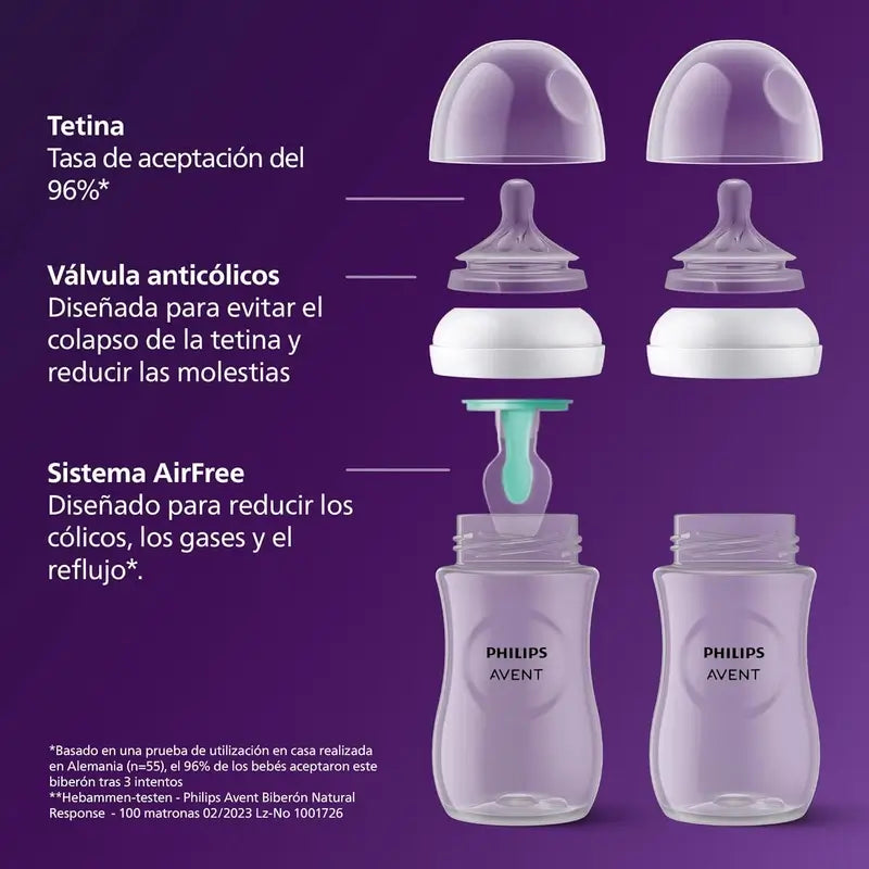 Avent Pack Natural Response Airfree 0-6Meses Scd657/11