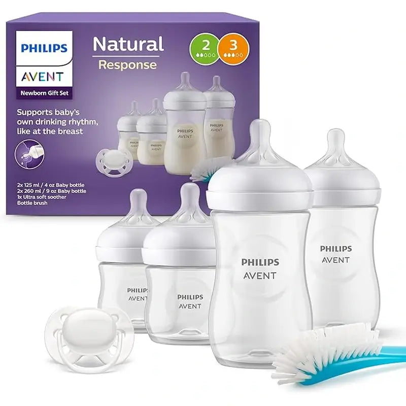 Avent Pack Natural Response Biberones 0-6M Scd838/11