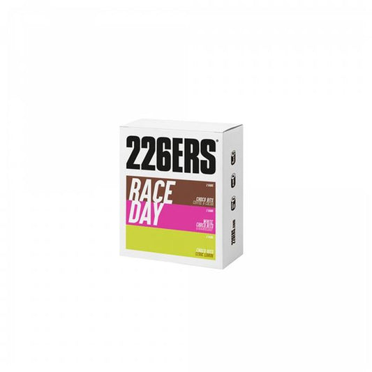 226Ers Race Day Bar Choco Bits Barrita Energética Mix Sabores, 6 unid