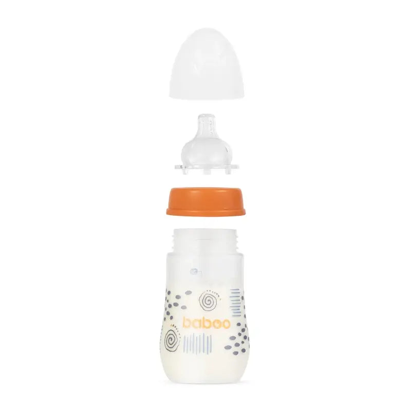 Baboo Biberón Anticólico 3+ Meses Blue Haze, 250 ml