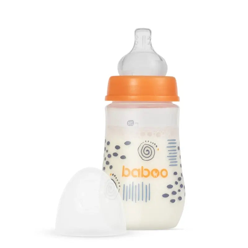 Baboo Biberón Anticólico 3+ Meses Blue Haze, 250 ml