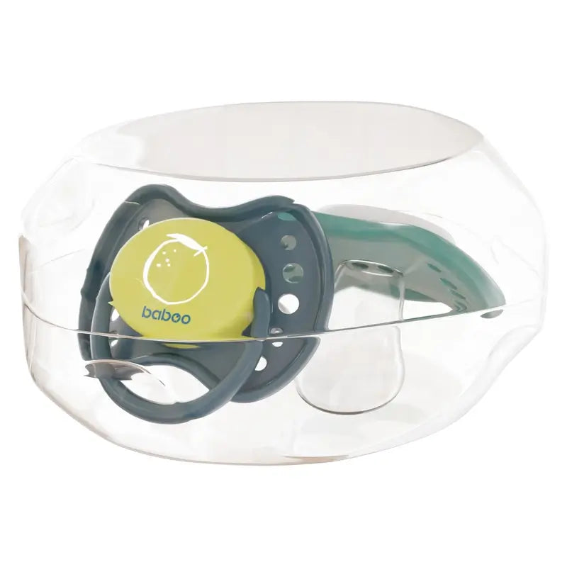 Baboo Chupetes Anatómicos Calmy 6-12 Meses Lagoon Fiesta, 2 unidades