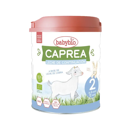 Babybio Caprea 2 Leche de Cabra 6-12 Meses, 800 gr