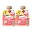 Babybio Pouch Manzana Fresa Vainilla, Pack 2 x 90 gr
