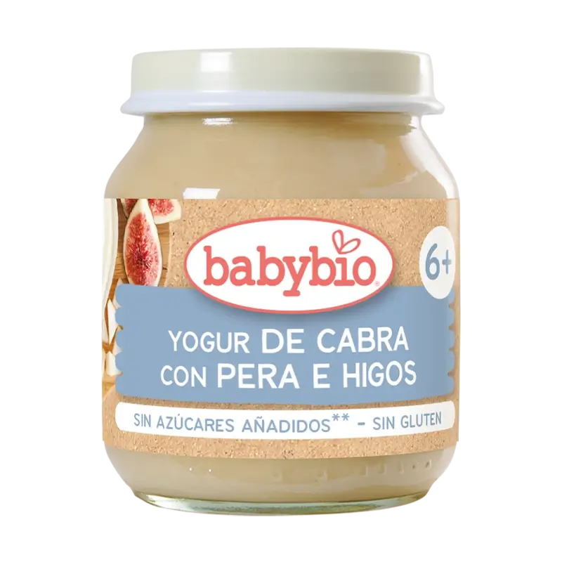 Babybio Yogur De Cabra Con Pero E Higo, 130 gr
