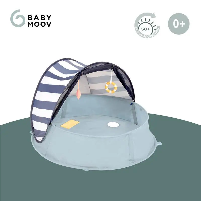 Babymoov Zona de Juego Anti-UV UPF 50+ con Mini-Piscina Aquani Provence