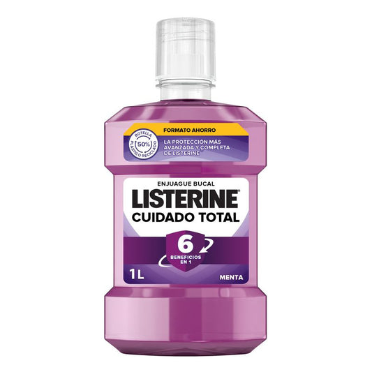 Listerine - Enjuague Bucal Cuidado Total, 1000 ml