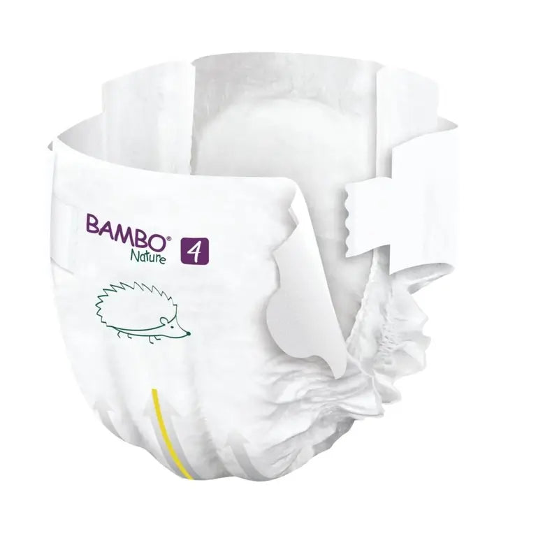 Bambo Nature Pañales Talla 4 (7–14 Kg), 48 unidades