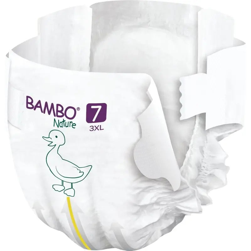Bambo Nature Pañales Tamaño 7 (18+ Kg), 40 unidades
